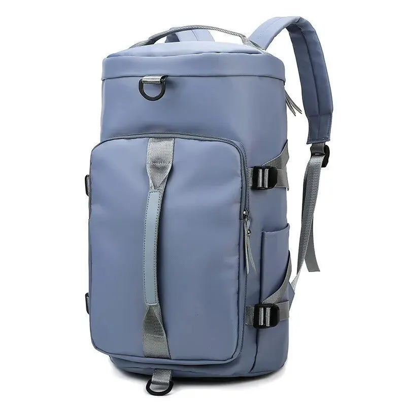 Convertible Duffel Travel Bag with Shoulder and Backpack Straps