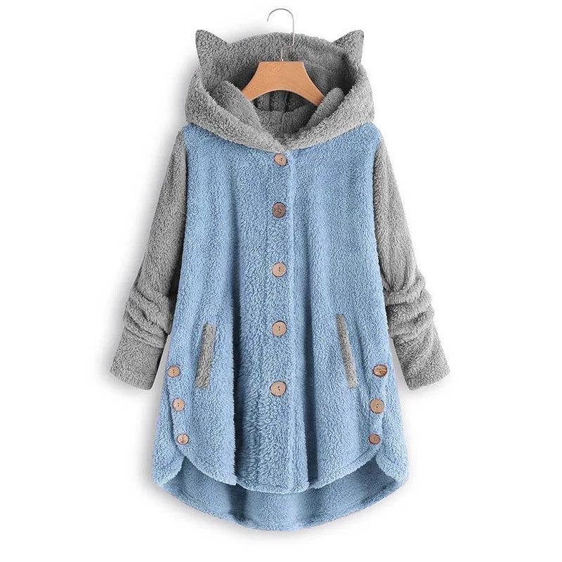 Long Sleeve Casual Hooded Sweatshirt with Relaxed Streetwear Styling