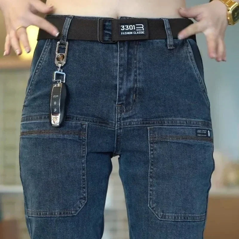Men's Slim Fit Denim Jeans for Casual Everyday Wear