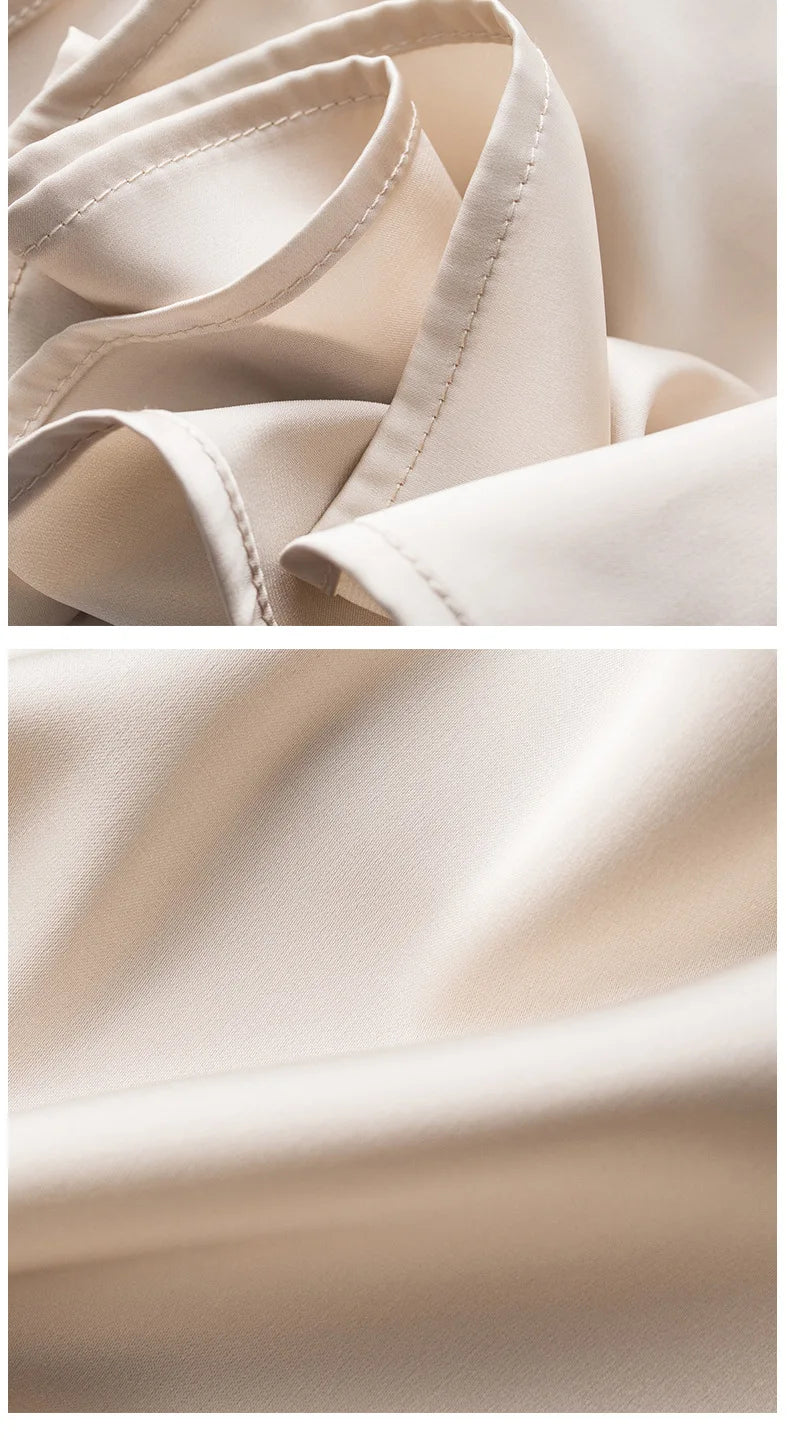 Women's Draped Camisole with a V Neckline and Thin Shoulder Straps