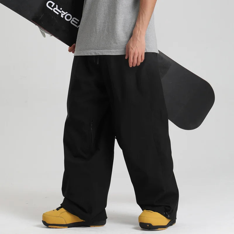 Full Length Loose Fit Ski and Snowboard Winter Pants