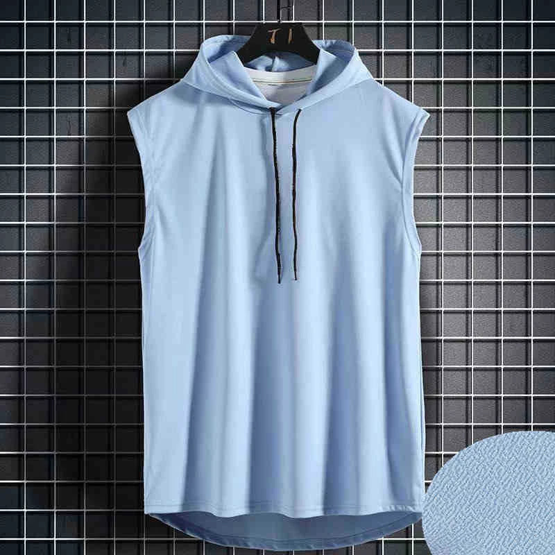 Hooded Sleeveless Tank Top