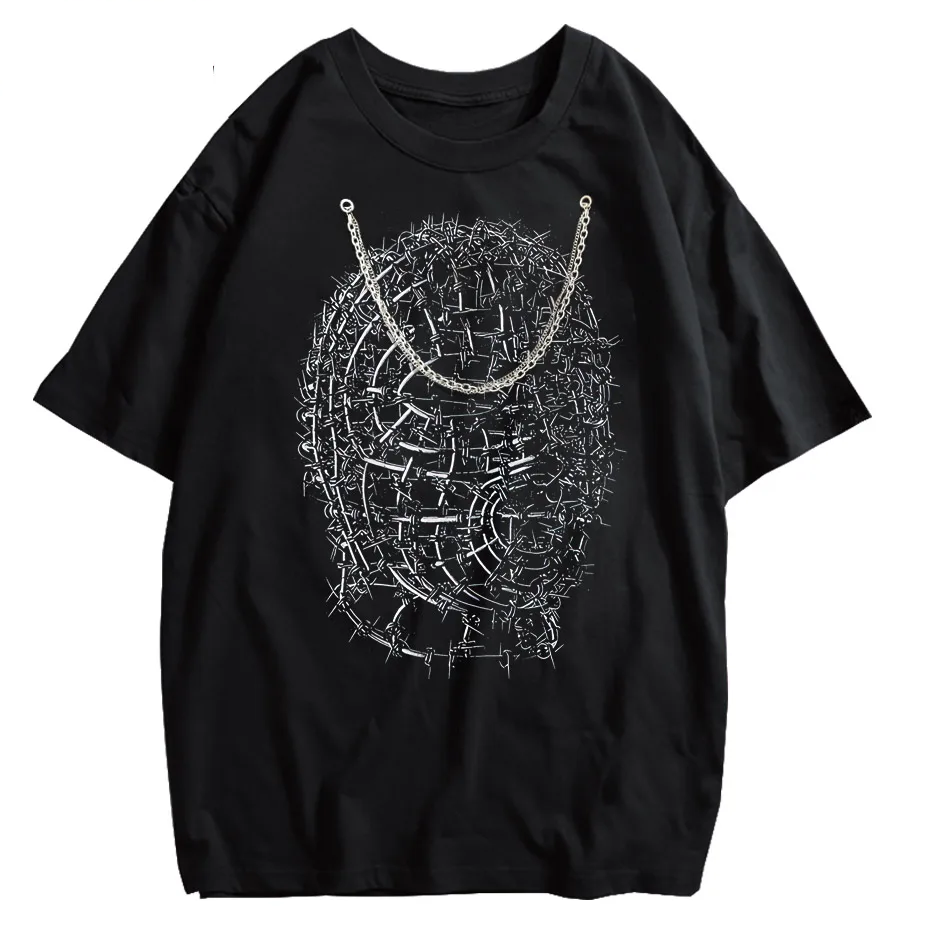 Gothic Vintage Grunge Y2K Oversized Anime T-Shirt