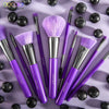 10/15pcs Neon Peach Makeup Brushes Soft Synthetic Hair Powder Blush Foundation eye Blending Contour Makeup Brushes Set - Vimost Shop