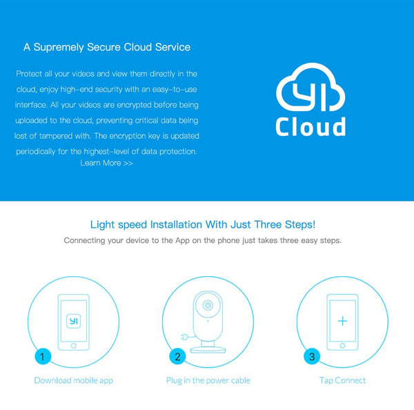 1080p WiFi Home Camera Wireless IP Security Surveillance System (US/EU Edition) AI Human detection nanny monitor Night vision - Vimost Shop