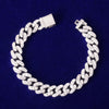 10mm Gold Color Miami Cuban Link Bracelet Bling Women Jewelry AAAA Zircon Charm Hip Hop Chain - Vimost Shop