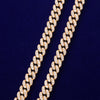 10mm Gold Color Miami Cuban Link Bracelet Bling Women Jewelry AAAA Zircon Charm Hip Hop Chain - Vimost Shop