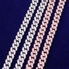 10mm Gold Color Miami Cuban Link Bracelet Bling Women Jewelry AAAA Zircon Charm Hip Hop Chain - Vimost Shop