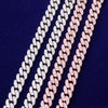 10mm Gold Color Miami Cuban Link Bracelet Bling Women Jewelry AAAA Zircon Charm Hip Hop Chain - Vimost Shop