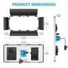 1320 LED Video Light with APP Intelligent Control System, Dimmable 3200K-5600K Bi-Color Photography Lighting Kit - Vimost Shop