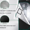1680D 70x70x160cm Grow Tent Diamond Reflective Mylar, Indoor Hydroponics Grow Tent (27''x27''x63'') - Vimost Shop