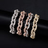17mm Miami Cuban Chain Bracelet High Quality Micro Pave Iced Out Cubic Zirconia Men's Hip Hop Fashion Jewelry For Gift - Vimost Shop