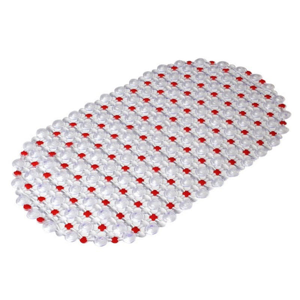 1PCs Plastic Suction Cup Bathroom Shower Mat Non-slip Bathroom Mat Baby Safety Shower Bath Mat Colorful Point Bead Massage Pad - Vimost Shop