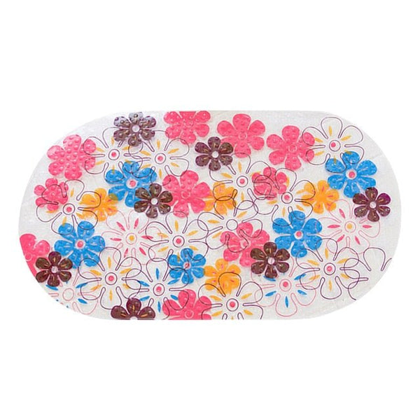 1PCs Plastic Suction Cup Bathroom Shower Mat Non-slip Bathroom Mat Baby Safety Shower Bath Mat Colorful Point Bead Massage Pad - Vimost Shop