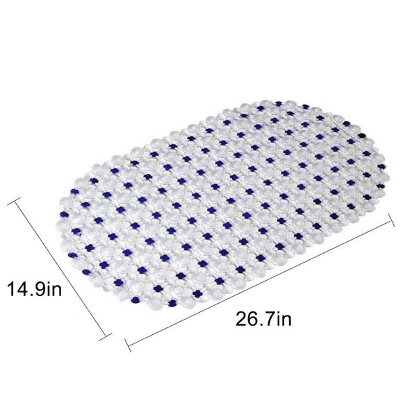 1PCs Plastic Suction Cup Bathroom Shower Mat Non-slip Bathroom Mat Baby Safety Shower Bath Mat Colorful Point Bead Massage Pad - Vimost Shop