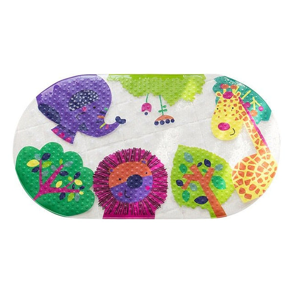 1PCs Plastic Suction Cup Bathroom Shower Mat Non-slip Bathroom Mat Baby Safety Shower Bath Mat Colorful Point Bead Massage Pad - Vimost Shop