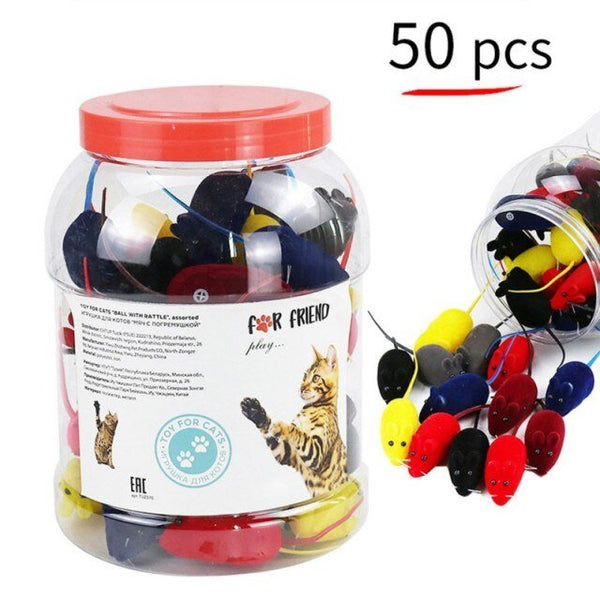 1Set Fun Rainbow Ball Cat Toy Colorful Ball Interactive Pet Kitten Scratch Natural Foam Ball Training Pet Supplies Product - Vimost Shop