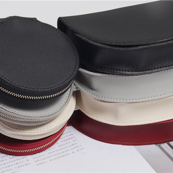 2 pcs/set Women Solid Fanny Pack Ladies New Fashion Waist Belt Bag Mini Disco Waist Bag Leather Small Shoulder Bags - Vimost Shop