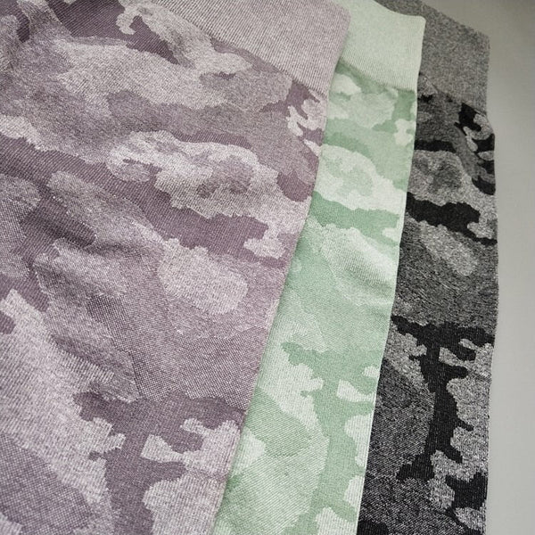 2 piece camo workout set women seamless yoga set - Vimost Shop