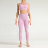 2 Piece Yoga Set Sports Bra and Leggings Jogging Women Gym Set Clothes Seamless Workout Sports Tights Women Fitness Sports Suit - Vimost Shop
