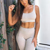 2 Piece Yoga Set Sports Bra and Leggings Jogging Women Gym Set Clothes Seamless Workout Sports Tights Women Fitness Sports Suit - Vimost Shop