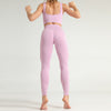 2 Piece Yoga Set Sports Bra and Leggings Jogging Women Gym Set Clothes Seamless Workout Sports Tights Women Fitness Sports Suit - Vimost Shop