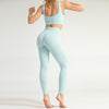 2 Piece Yoga Set Sports Bra and Leggings Jogging Women Gym Set Clothes Seamless Workout Sports Tights Women Fitness Sports Suit - Vimost Shop