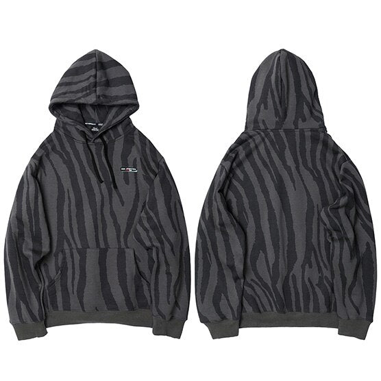 Men Streetwear Hip Hop Hoodie Sweatshirt Harajuku Striped Camouflage Hoodie Pullover Cotton Autumn Hooded Sweatshirt HipHop | Vimost Shop.