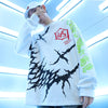 Men Graffiti T Shirt Hip Hop Oversize Streetwear Long Sleeve Harajuku Tshirt Spring HipHop Loose T-shirt Cotton Tops Tees | Vimost Shop.