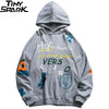Men Hip Hop Hoodie Sweatshirt Streetwear Harajuku Graffiti Hoodie Pullover Face HipHop Loose Hoodie Skateboard Autumn | Vimost Shop.