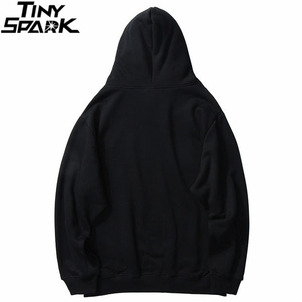 Men Hip Hop Streetwear Rainbow Mushroom Hoodie Sweatshirt Fleece Winter Harajuku Hoodie Pullover Cotton Hooded Sweatshirt | Vimost Shop.