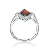 2.11Ct Marquise Natural Red Garnet Gemstone Ring 925 Sterling Silver Fine Jewelry For Women Drop Shipping - Vimost Shop