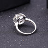 2.73Ct Natural Green Amethyst Engagement Ring For Women 925 Sterling Silver Gemstone Finger Rings Fine Jewelry - Vimost Shop