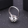 2.73Ct Natural Green Amethyst Engagement Ring For Women 925 Sterling Silver Gemstone Finger Rings Fine Jewelry - Vimost Shop
