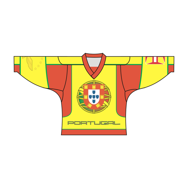 SUBLIMATED PORTUGAL TEAM DESIGN HOCKEY JERSEY PORTUGAL MADEIRA AZORES | Vimost Shop.