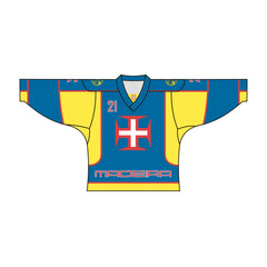 SUBLIMATED MADEIRA TEAM DESIGN HOCKEY JERSEY PORTUGAL MADEIRA AZORES