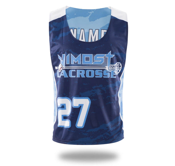 Sublimated Vimost Blue Design Lacrosse Pinnes | Vimost Shop.