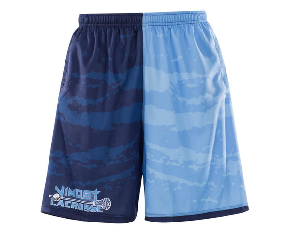 Sublimated Vimost Blue Design Lacrosse Pinnes | Vimost Shop.