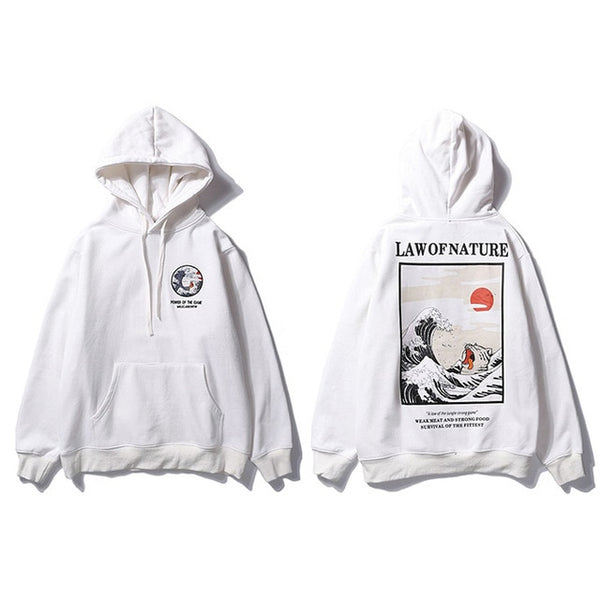 Embroidery Funny Cat Hoodies Sweatshirt Men Hip Hop Winter Fleece Pullover Black Retro Hoodie Streetwear Casual Cotton Fall | Vimost Shop.
