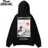 Embroidery Funny Cat Hoodies Sweatshirt Men Hip Hop Winter Fleece Pullover Black Retro Hoodie Streetwear Casual Cotton Fall | Vimost Shop.