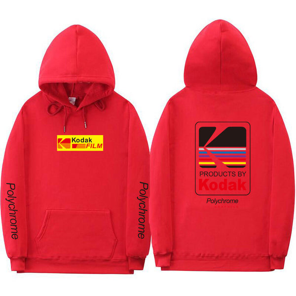 Street Hip Hop Kodak Hoodie Letters Print Sweatshirts | Vimost Shop.