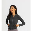 Autumn Seamless Solid Yoga Hoodies Long Shirt Jacket Long Sleeve Zipper Sportswear Hooded Top Gym Fitness Workout Sports Tees | Vimost Shop.
