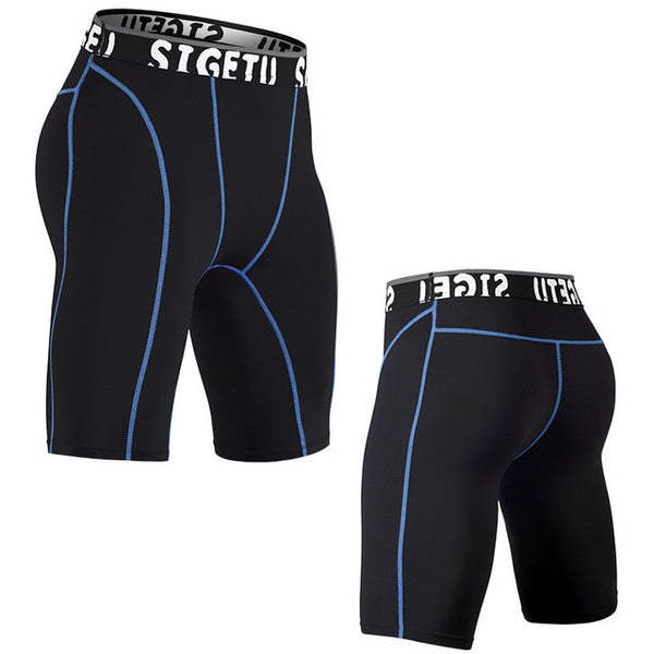 High Elastic GYM Shorts Men Dry Fit Running Shorts Football Phone Pocket Design Fitness Sport Shorts Workout Short Leggings | Vimost Shop.