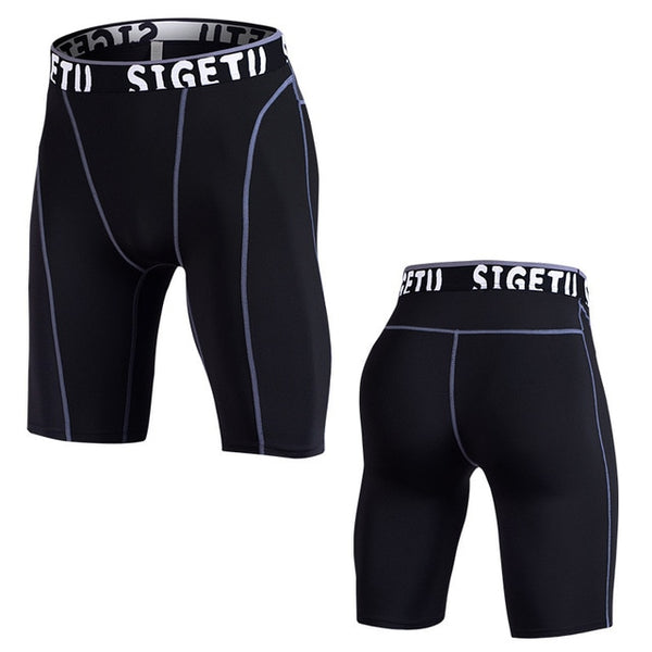 High Elastic GYM Shorts Men Dry Fit Running Shorts Football Phone Pocket Design Fitness Sport Shorts Workout Short Leggings | Vimost Shop.