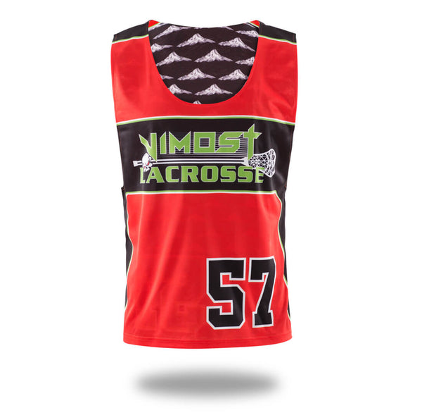 Sublimated Red Hills Design Lax pinnes and Shorts | Vimost Shop.