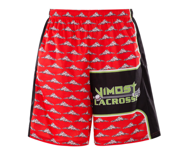 Sublimated Red Hills Design Lax pinnes and Shorts | Vimost Shop.