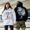 Hip Hop Men Hoodie Sweatshirt Snake Chinese Character Hoodie Streetwear Autumn Winter Fleece Purple Pullover Cotton Hipster | Vimost Shop.