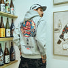 Hip Hop Mens Hoodie Sweatshirt Ghost Chinese Character Print Harajuku Hoodie Streetwear Autumn Casual Black Pullover Cotton | Vimost Shop.