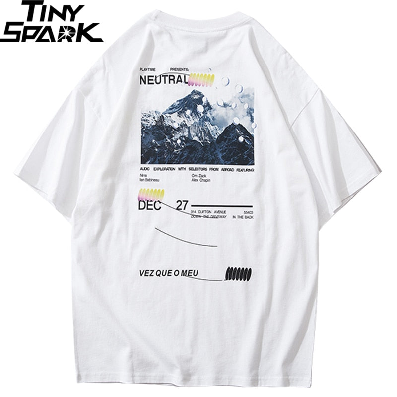 Hip Hop T Shirt Men Streetwear Iceberg Printed Tee Shirt Short Sleeve Cotton Casual T-Shirt Fashion Black Harajuku Tshirt | Vimost Shop.
