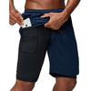 Men Running Shorts 2 In 1 Sport GYM Shorts Men New Design Jogging Fitness Training Shorts Quick Dry Basketball Shorts Male | Vimost Shop.